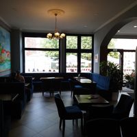 Indoor seating at Peperoni in Goerlitz