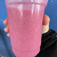 Acai Triple Berry smoothie   at Alua's Thrive Bar in Mount Shasta