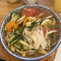 Vegan pho  at Oh My Pho in Warsaw