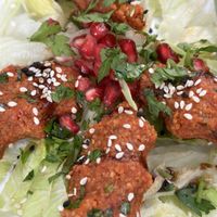 Vegetarian (vegan) Kebah  at Dabka in Amsterdam