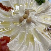 Hummus  at Dabka in Amsterdam