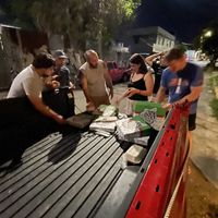 Tailgating, vegan style! at Vegan Pizzeria in San Juan