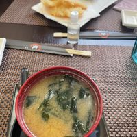 Miso Soup and Tempura at Kaikaya in Lecco