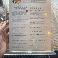 Menú parte II  at Yosoy Vegetariano in Santo Domingo