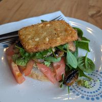 Vegan breakfast at The Apron Cafe in Christchurch
