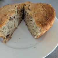 Muffin at The Apron Cafe in Christchurch