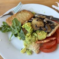 Vegan Kiwi Breakfast  at The Apron Cafe in Christchurch