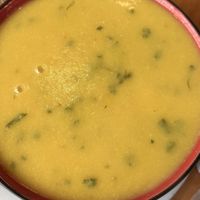 Pumpkin soup  at The Apron Cafe in Christchurch