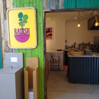 Entrance at Radish  in Porthleven