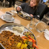 Buffet selection at Shayona Restaurant in North West London