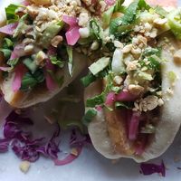 Tofu Bao Buns at Rapa Nui Tiki in Bend