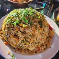 Vegetable Biryani at Karma Lounge in Yorba Linda