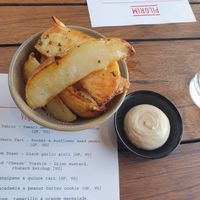 Wedges need to be more crispy at Pilgrim Bar in Melbourne