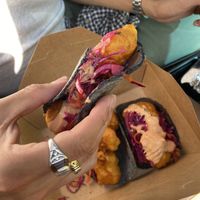 Cauliflower tacos  at Seta Rosa in Ensenada