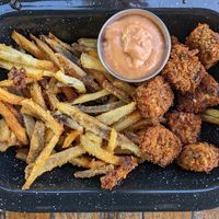 Tofish and chips at Seta Rosa in Ensenada