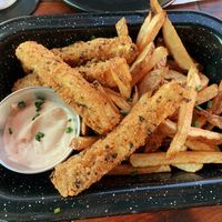 Tofish + chips  at Seta Rosa in Ensenada