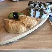 Vegan sushi  at Konnichiwa in Imatra