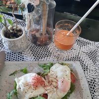 Avocado toast- i am in love with! at Banova Villa Beach Bar in Rab