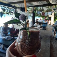 Choco-loco❤💋❣...omg, i don' t have other words every time being here in Banova vila except ORGAZMIC🤎! at Banova Villa Beach Bar in Rab