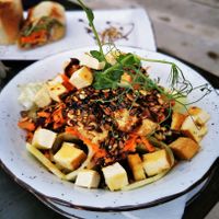 Tofu Bowl at Banova Villa Beach Bar in Rab