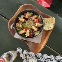 tofu bowl  at Banova Villa Beach Bar in Rab