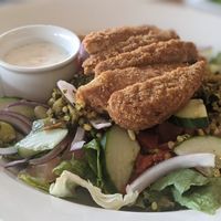 Very average salad. at The Leaping Salmon in Berwick-upon-tweed