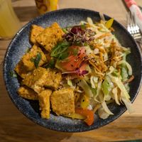 Tofu Donburi at Umi in Tenby
