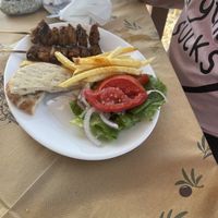 Vegan Souvkaki   at To Korali in Kefalonia