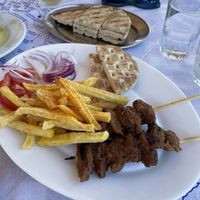 Vegan souvlaki    at To Korali in Kefalonia