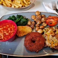 Vegan Breakfast at Walnuts in Orpington