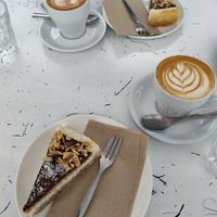 Coconut cake at Nook in Vienna