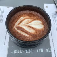 Kakao spiced with soy milk  at Nook in Vienna