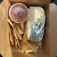 Caesar wrap to go  at The Rooted Vegan in Angola