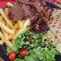 Vegan Gyros at Ilo-Ilo in Corfu