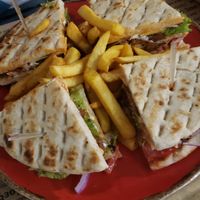Pita club - our favorite at Ilo-Ilo in Corfu