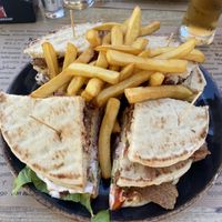 Vegan pita club  at Ilo-Ilo in Corfu
