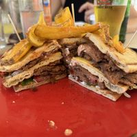 Vegan Pita Club Meal  at Ilo-Ilo in Corfu