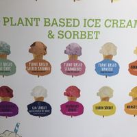 Vegan options July 2021 at Fecci's in Tenby
