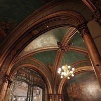  at Caru' cu Bere in Bucharest