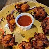 Pakora at The Oak Tree Inn in Balmaha