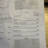 Menu  at The Oak Tree Inn in Balmaha