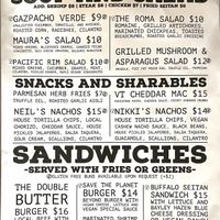 Menu 2/2 at Daily Planet in Burlington