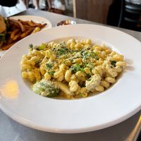 Cashew cheese alfredo   at Daily Planet in Burlington