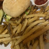 Beyond burger  at Daily Planet in Burlington