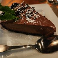 Chocolate mint oreo cheesecake at Daily Planet in Burlington
