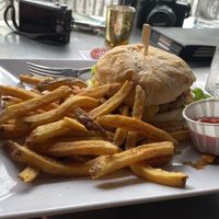 Beyond burger  at Daily Planet in Burlington