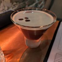 Espresso martini at Daily Planet in Burlington