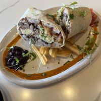 Sovegan breakfast burrito  at Bite Food & Coffee Co in Hackensack