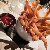 Truffle fries   at Mezzo in Dublin