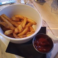 Truffle fries at Mezzo in Dublin